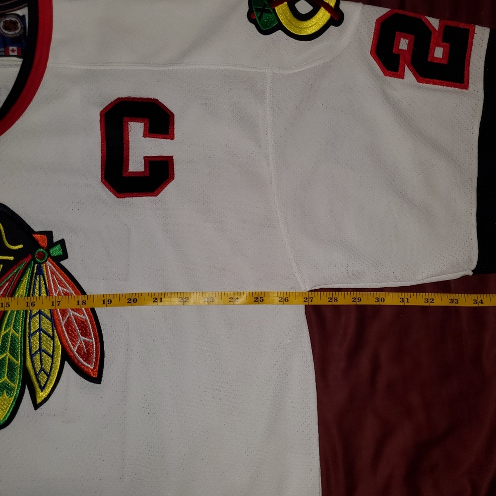 Vintage Stan Mikita Chicago Blackhawks CCM White Jersey - Picture 12 of 16